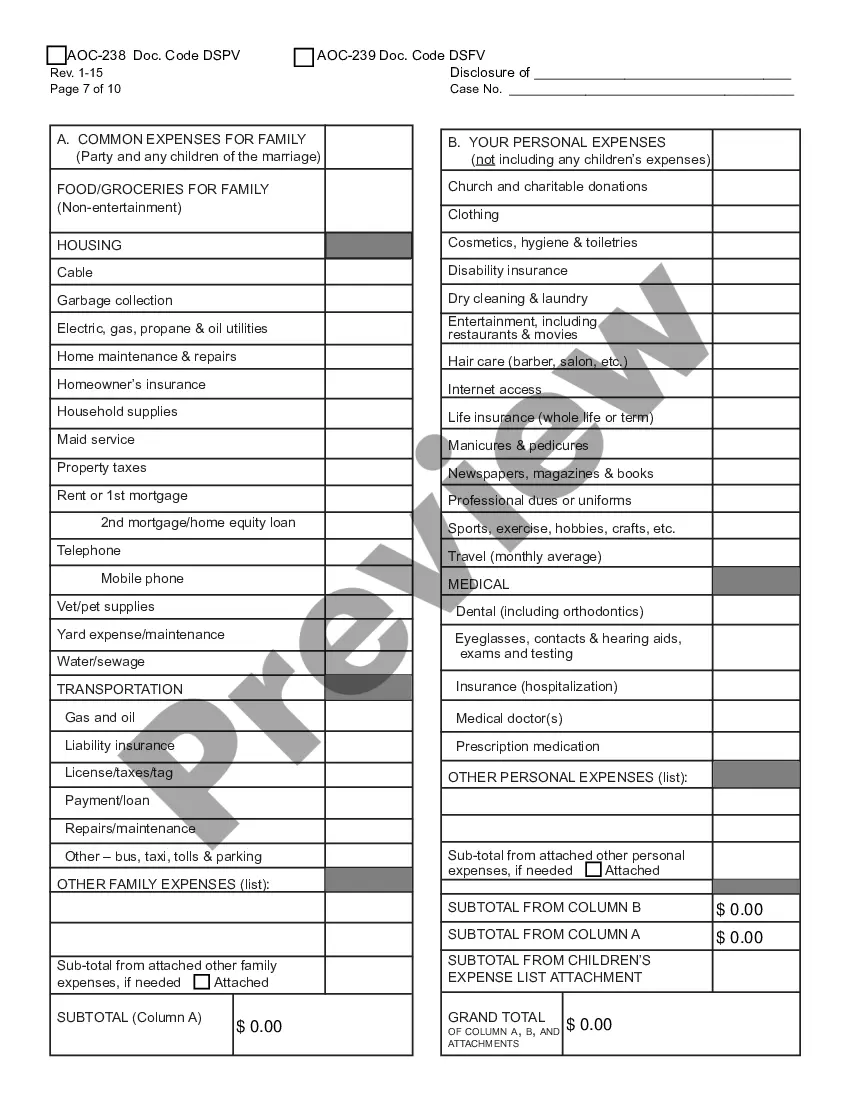 Preview Simplified Verified Disclosure