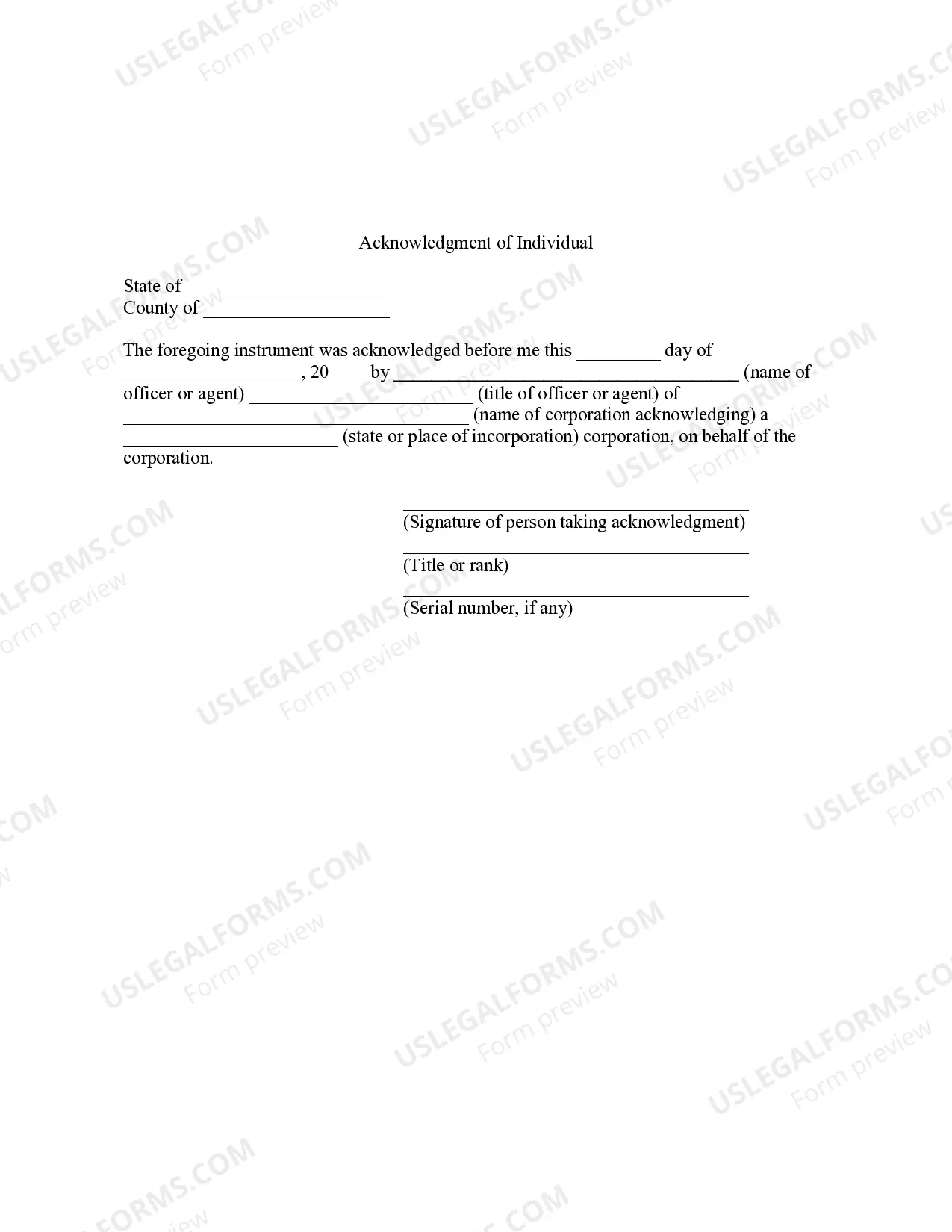 Preview Bill of Sale without Warranty by Individual Seller