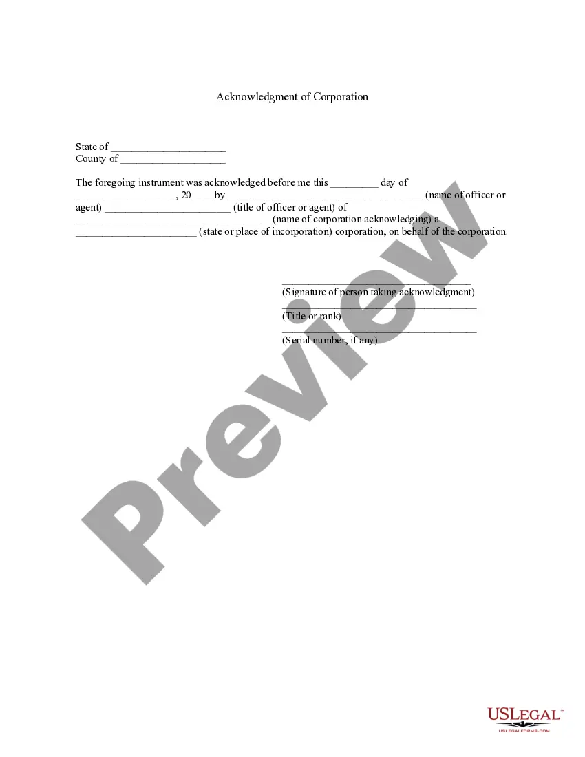 Preview Bill of Sale without Warranty by Corporate Seller