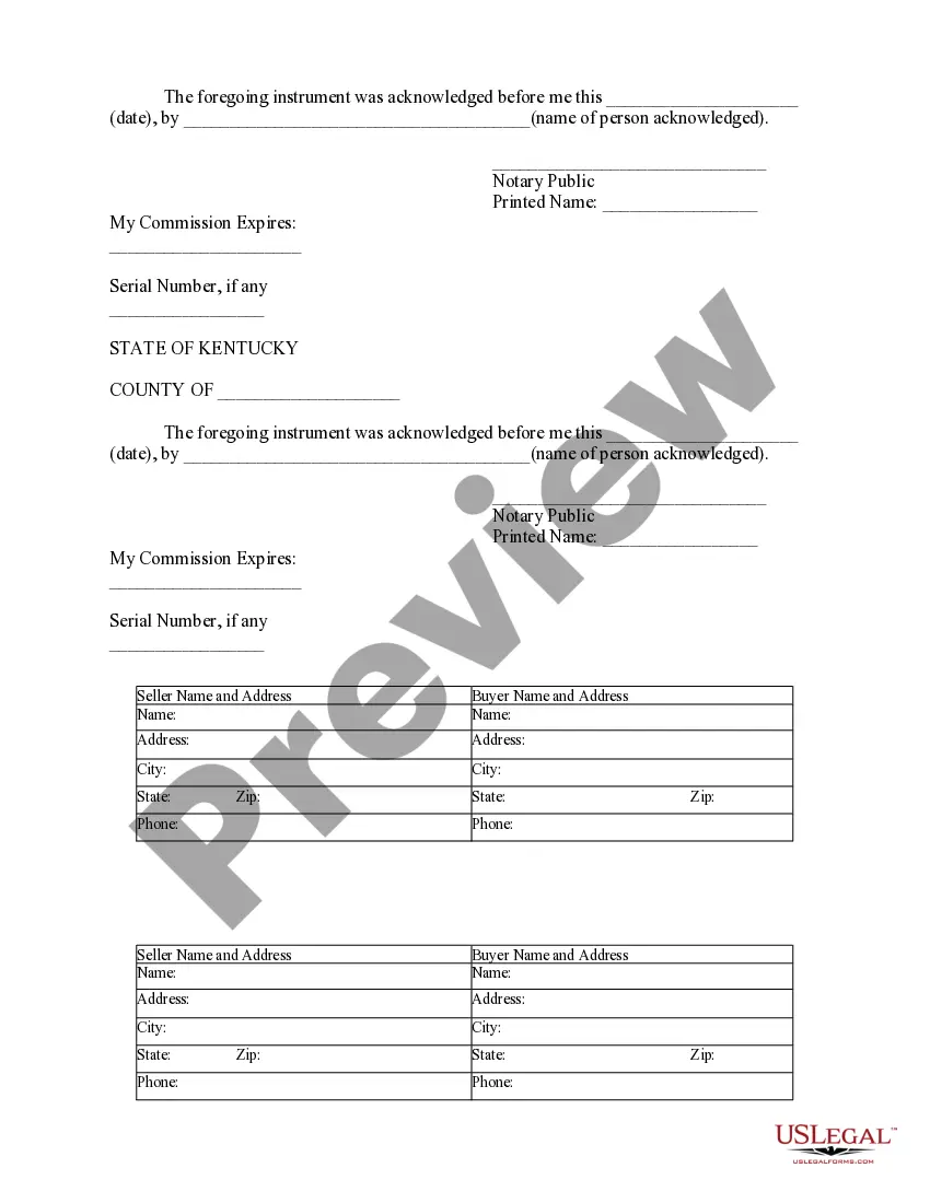 Preview Notice of Option for Recording