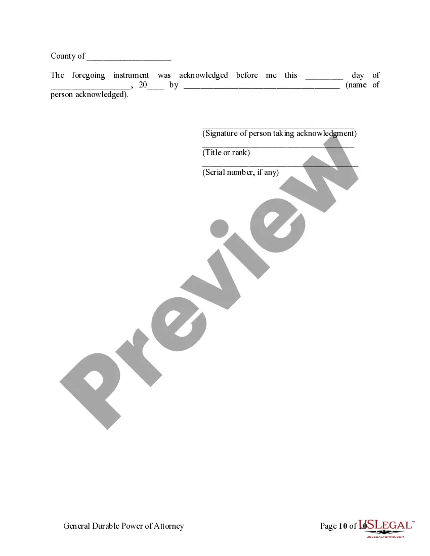 Get General Durable Power of Attorney for Property and Finances or Financial Effective Immediately Preview General Durable Power of Attorney for Property and Finances or Financial Effective Immediately
