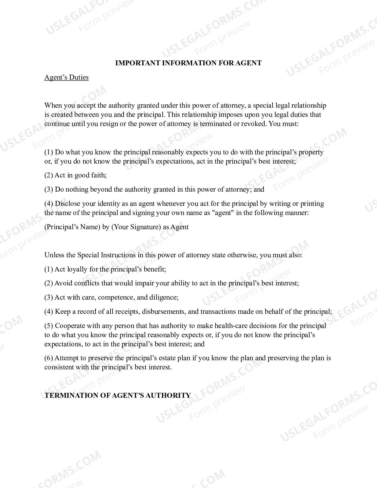 Preview Statutory General Power of Attorney - Kentucky