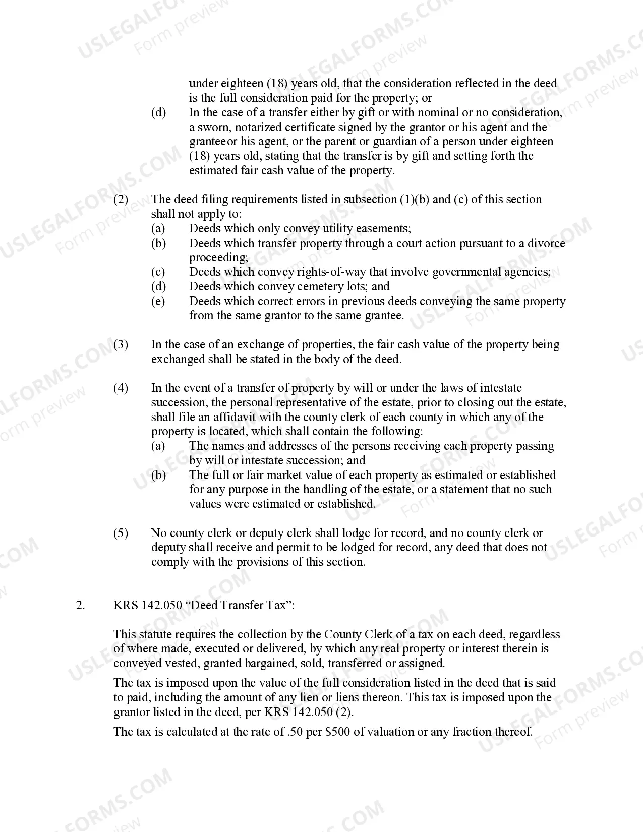 Preview Warranty Deed for Parents to Child with Reservation of Life Estate