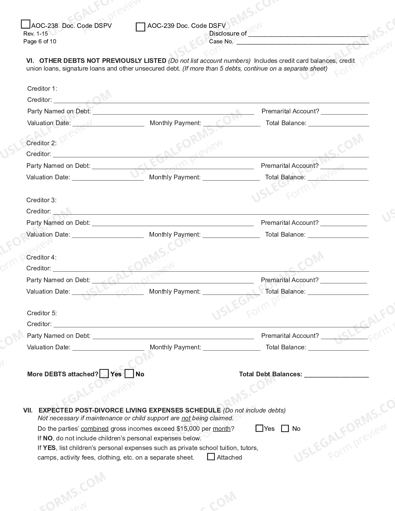 Preview Preliminary Verified Disclosure Statement or Final Verfied Disclosure Statement