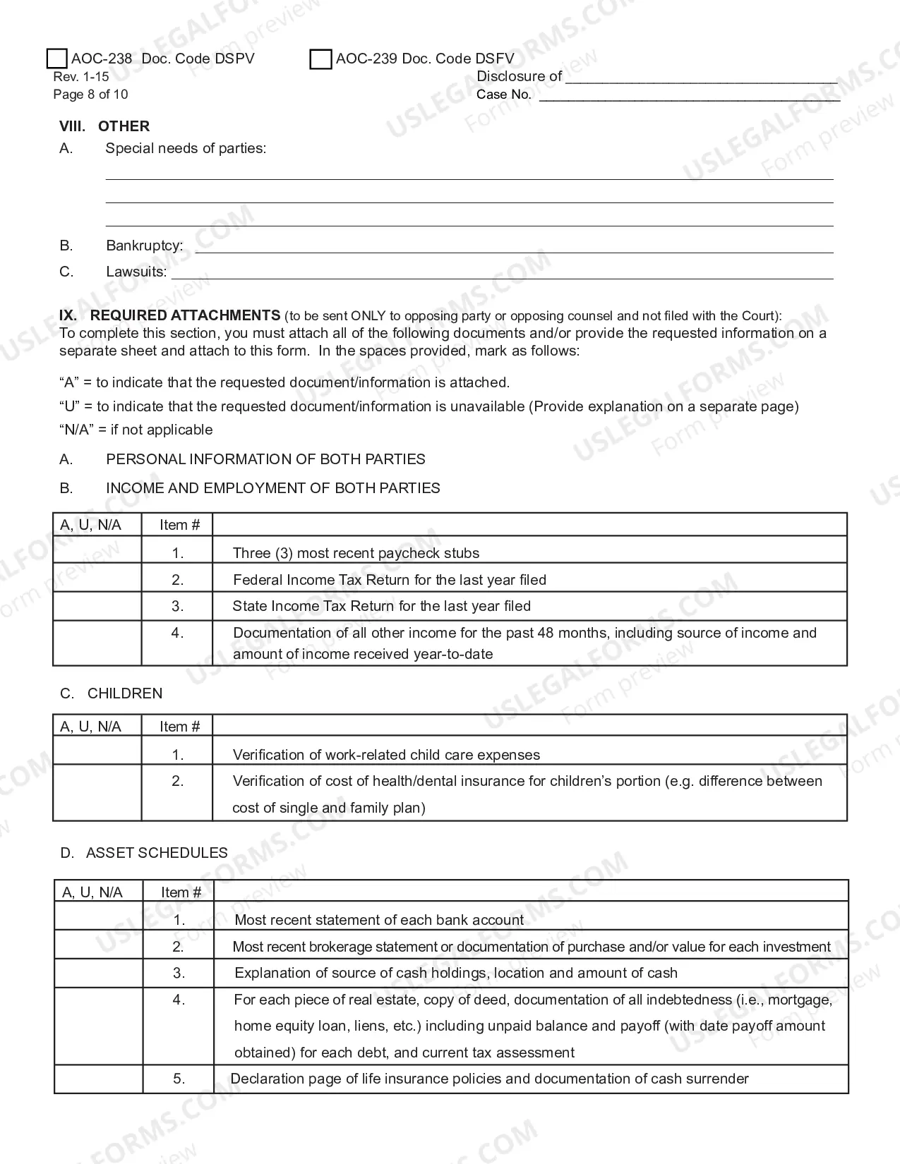 Preview Preliminary Verified Disclosure Statement or Final Verfied Disclosure Statement
