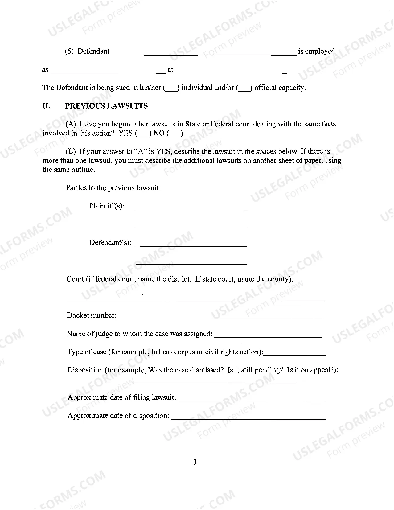 Preview 1983 Prisoner Packet