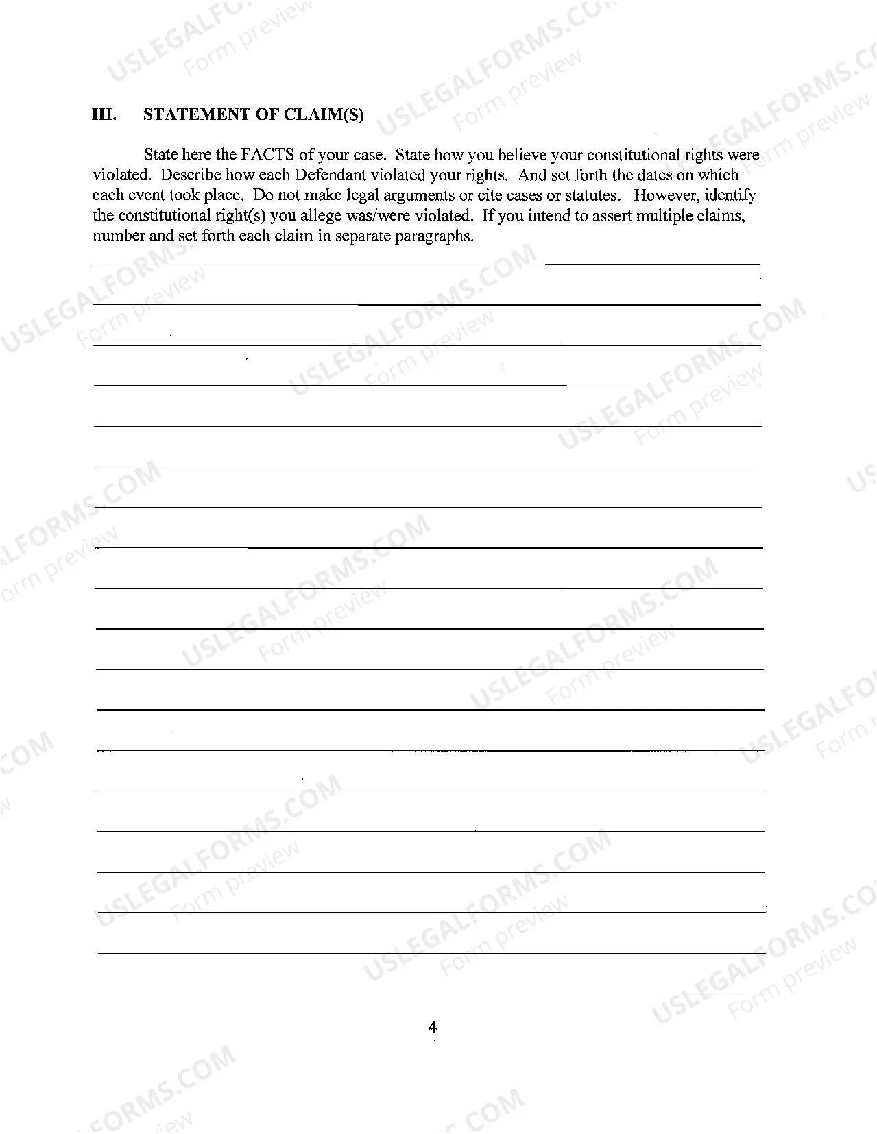 Preview 1983 Prisoner Packet