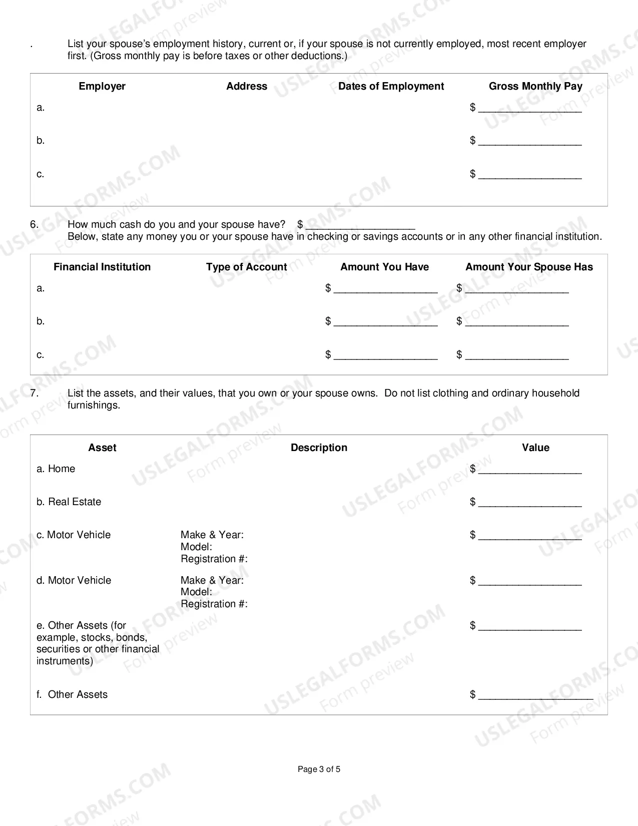 Preview Non-Prisoner Application to Proceed Without Prepayment of Fees