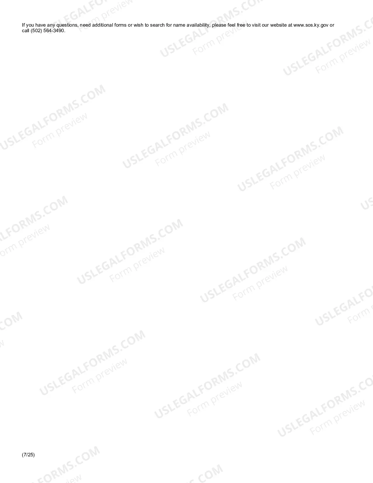 Preview Statement of Partnership Authority