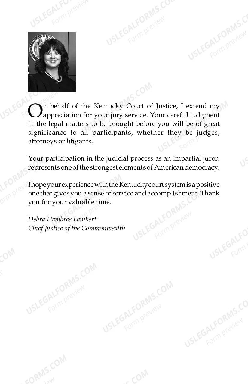 Preview You, The Jury Handbook