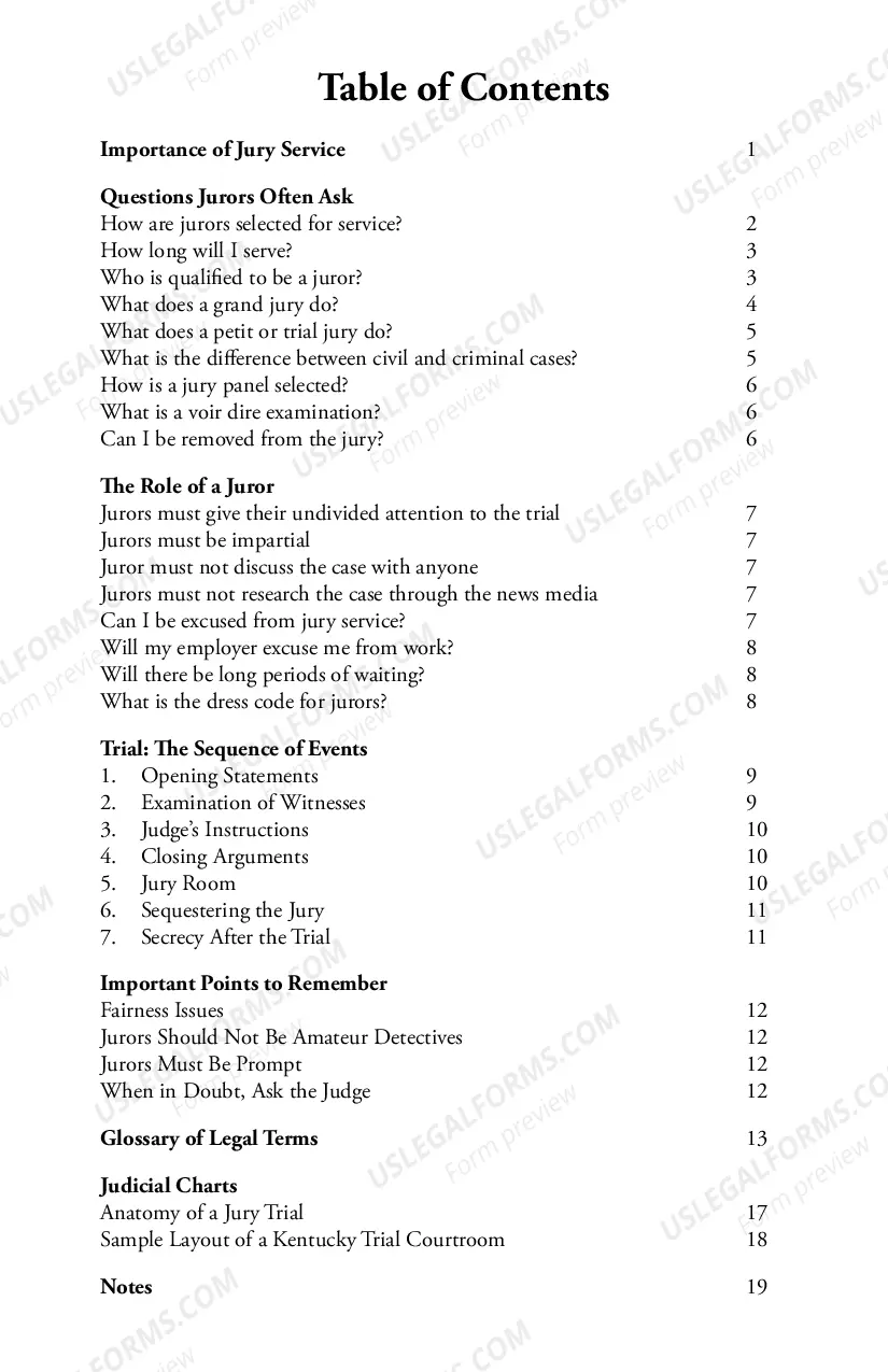 Preview You, The Jury Handbook