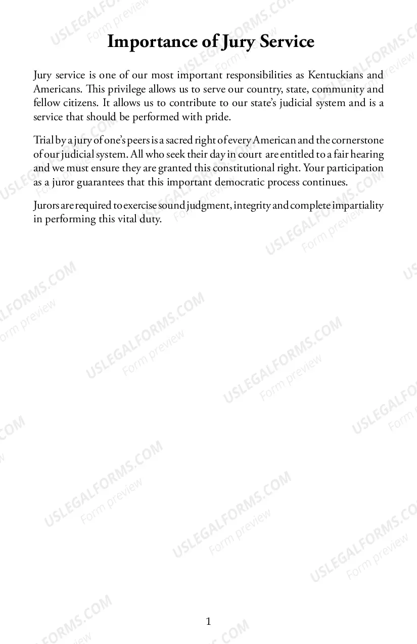 Preview You, The Jury Handbook