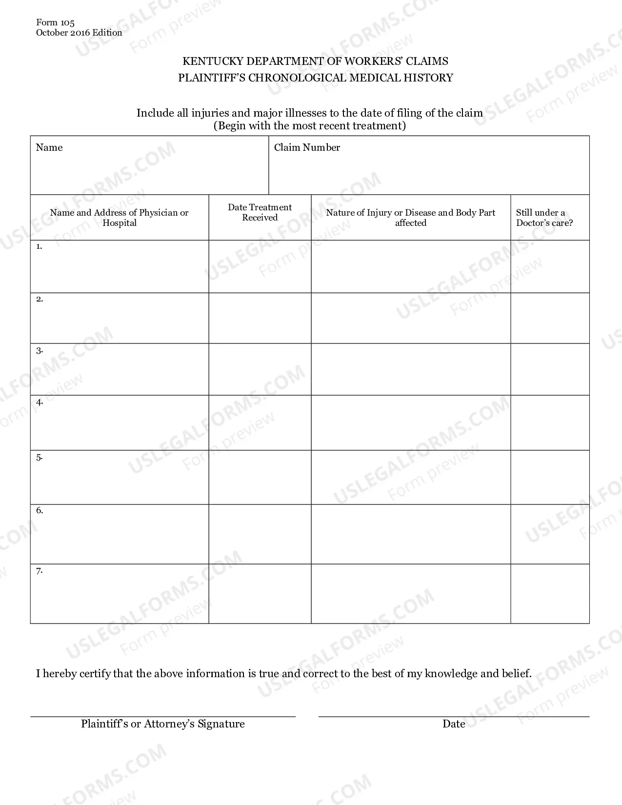 Preview Plaintiffs Chronological Medical History
