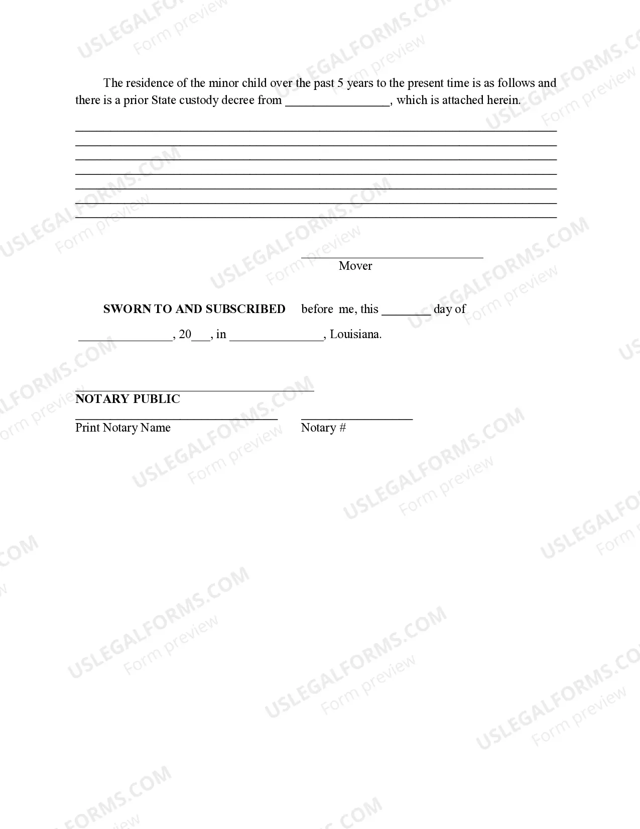 Preview Rule for Modification of Prior Consent Custody Judgment