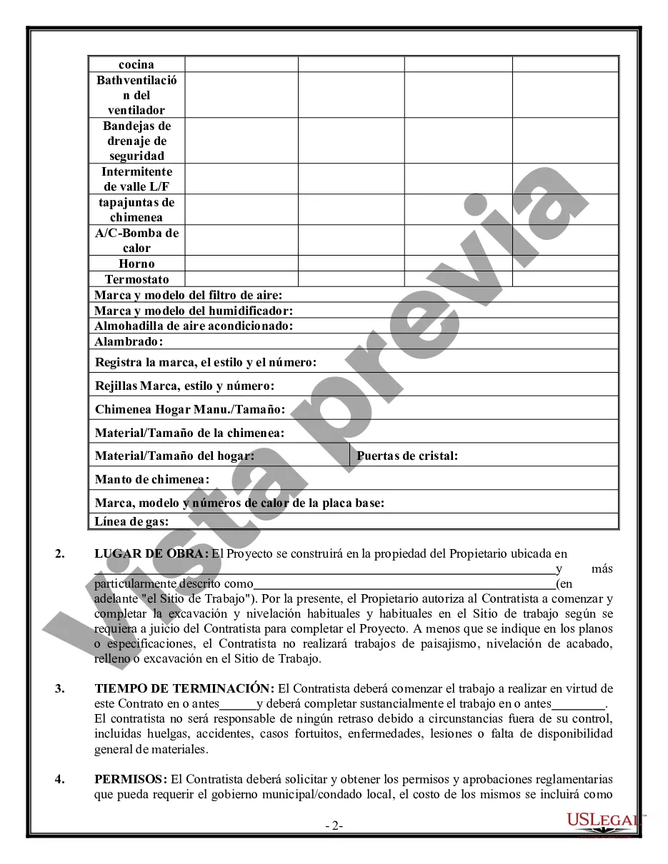 Preview Contrato HVAC para contratista