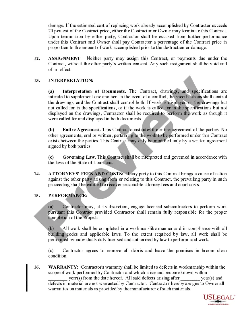 Preview Flooring Contract for Contractor