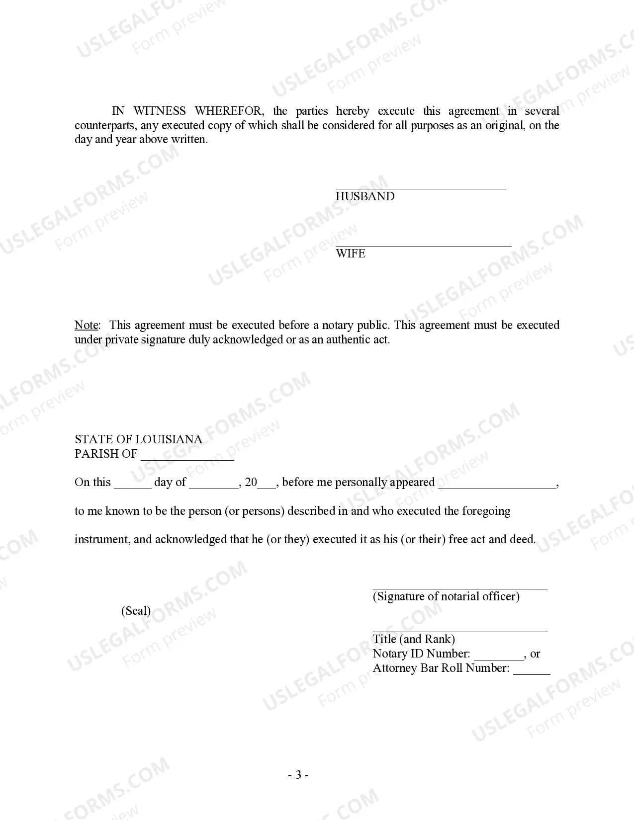 Preview Amendment to Prenuptial or Premarital Agreement