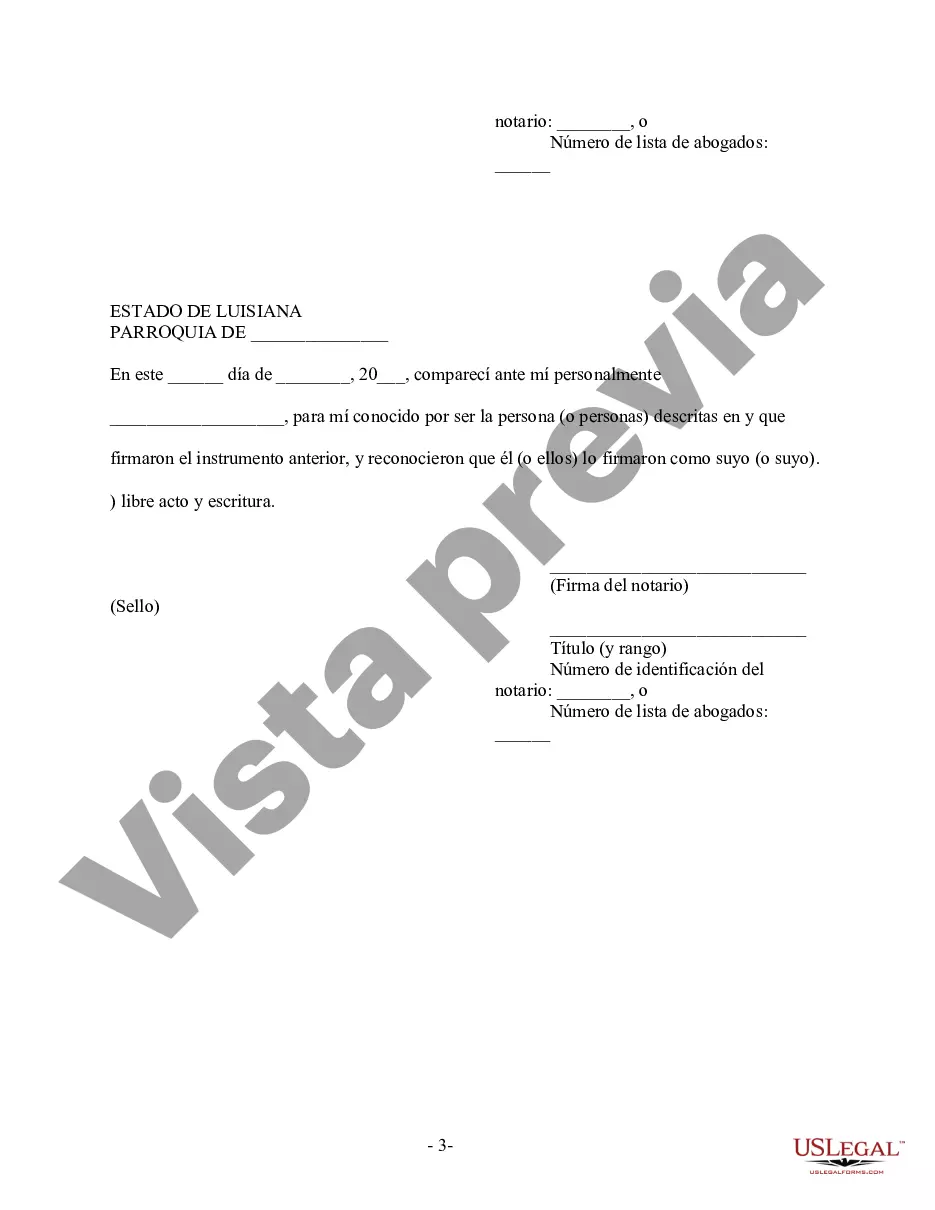 Preview Revocación del Acuerdo Prematrimonial o Prenupcial