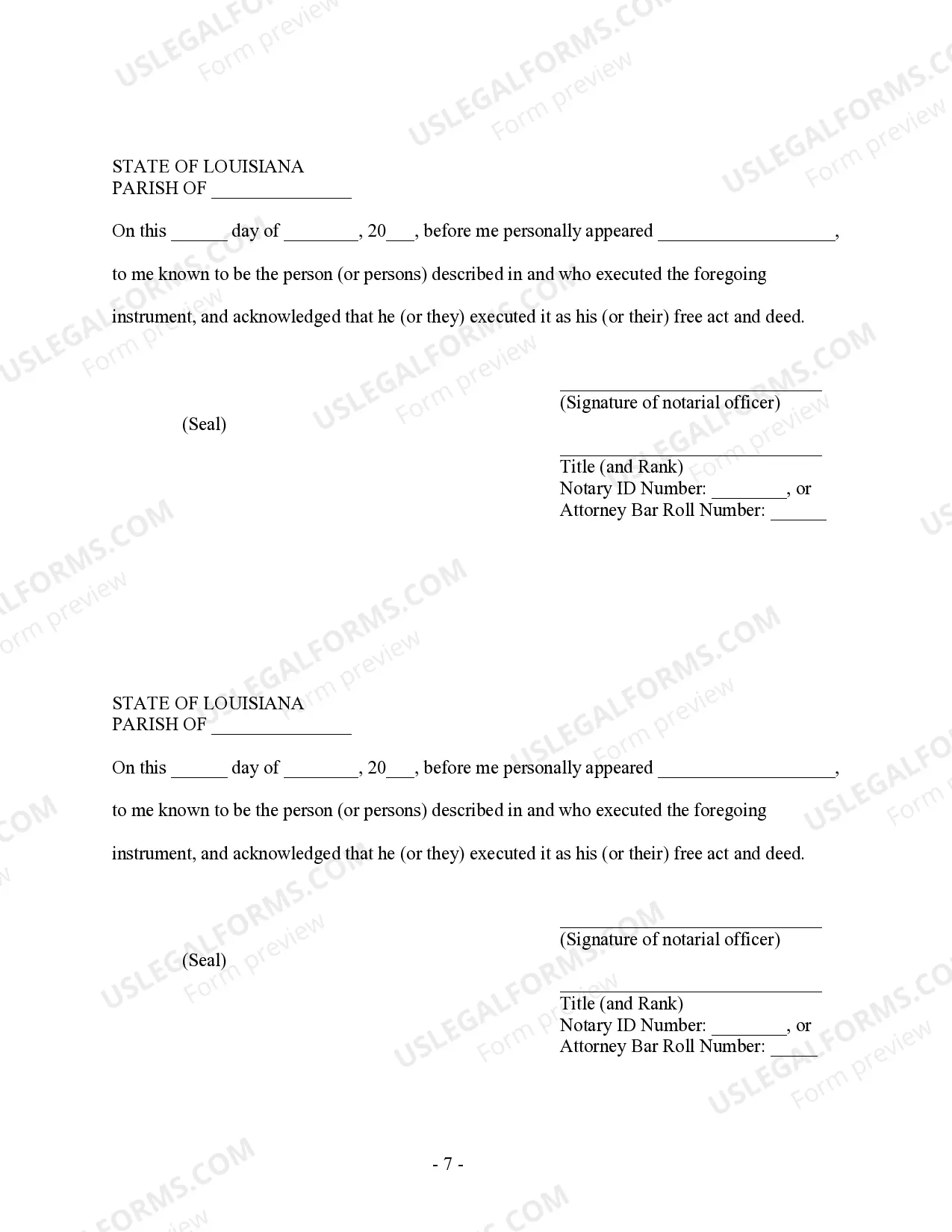 Preview Louisiana Prenuptial Premarital Agreement with Financial Statements