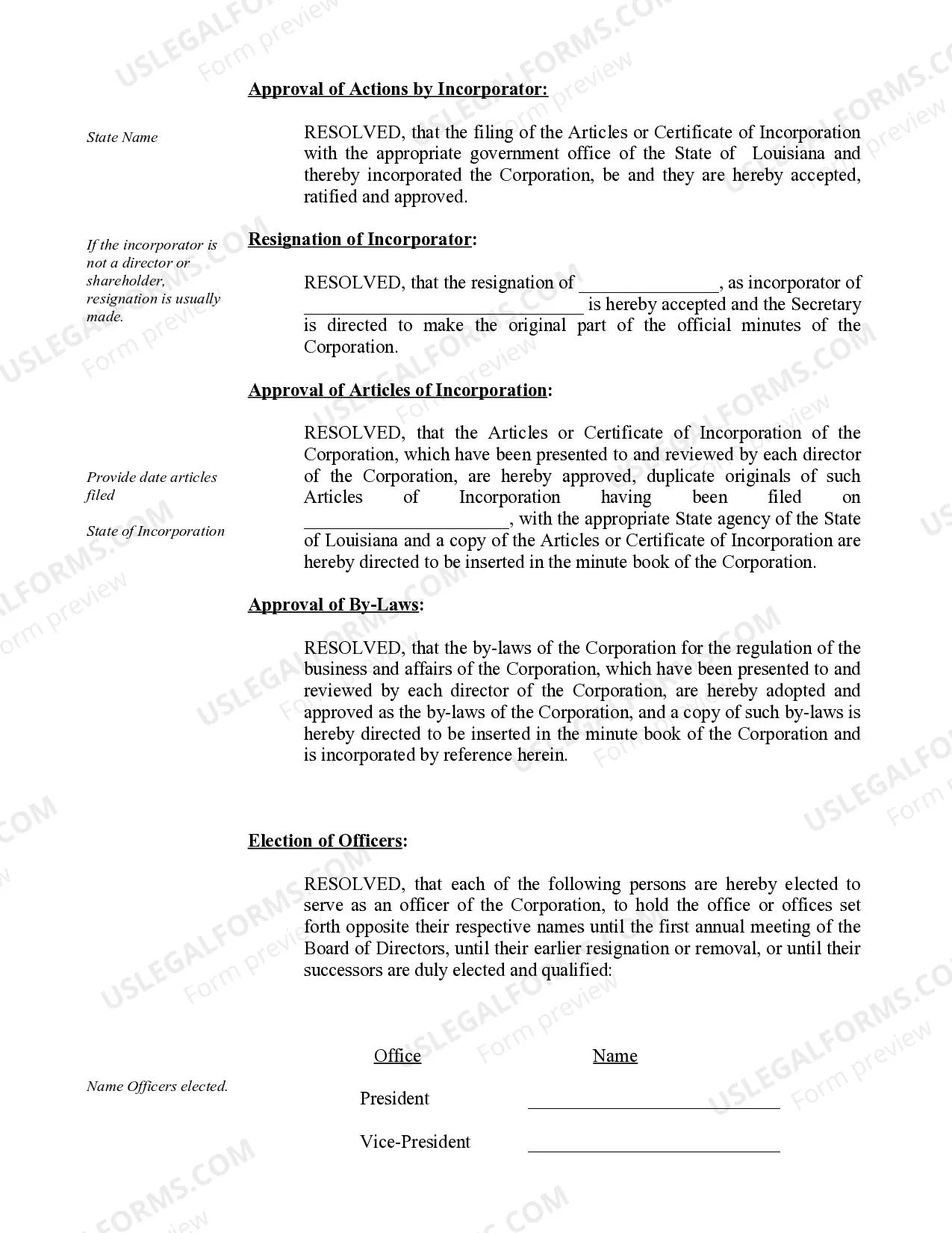 Preview Corporate Records Maintenance Package for Existing Corporations