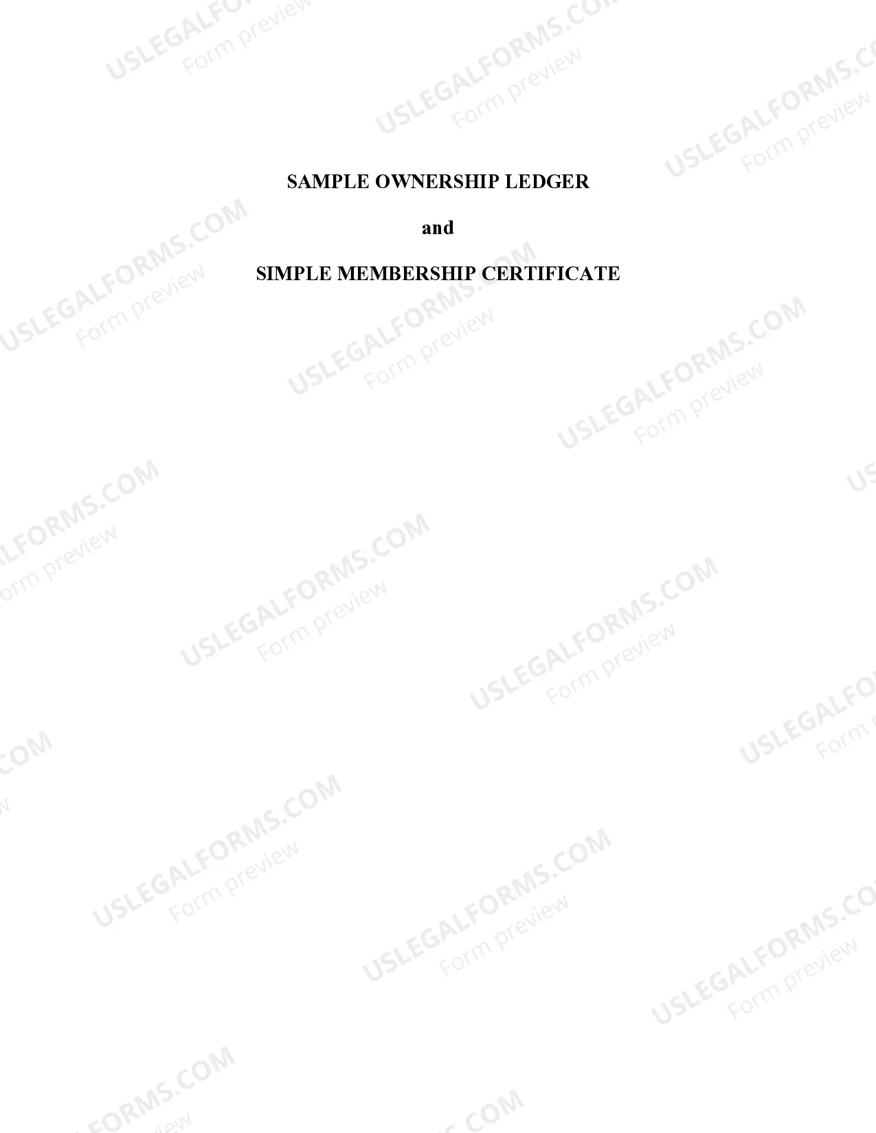 Preview Louisiana Professional Limited Liability Company PLLC Formation Package