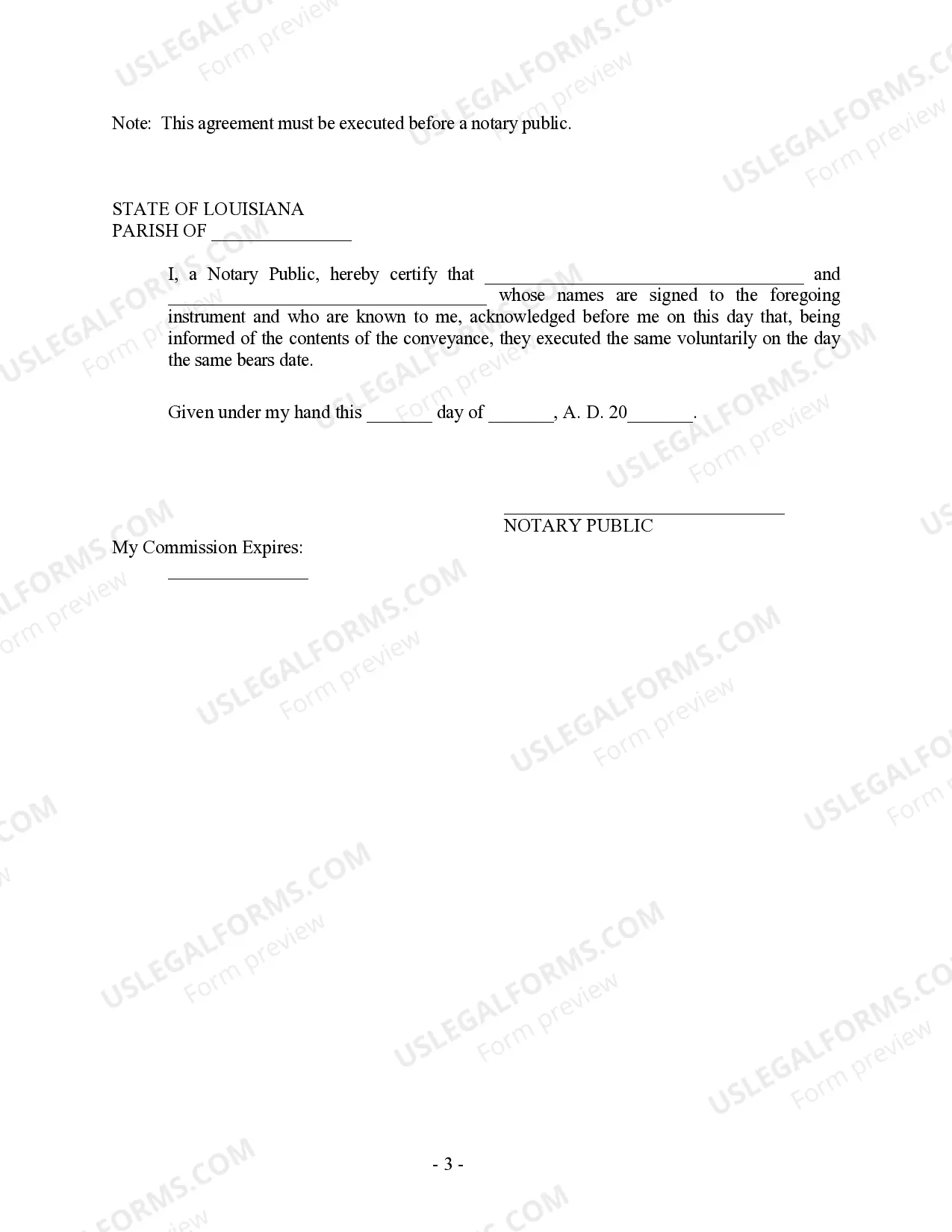 Preview Revocation of Postnuptial Property Agreement