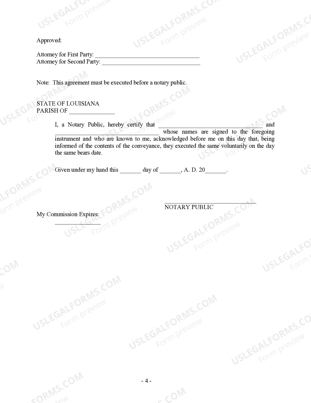 Preview Amendment to Postnuptial Property Agreement