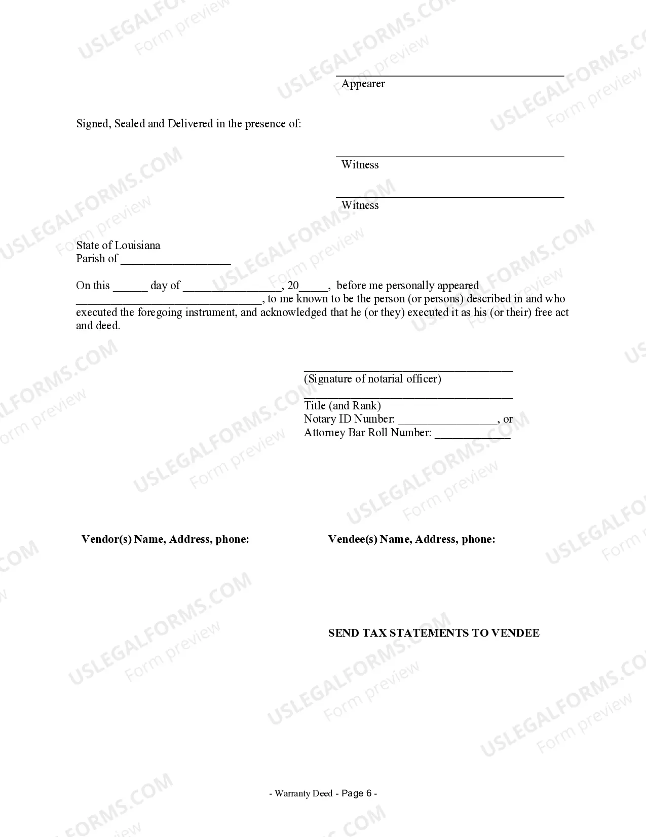 Preview Quitclaim Deed from Individual to Individual without Waiver of Dower, Curtsey, and Homestead