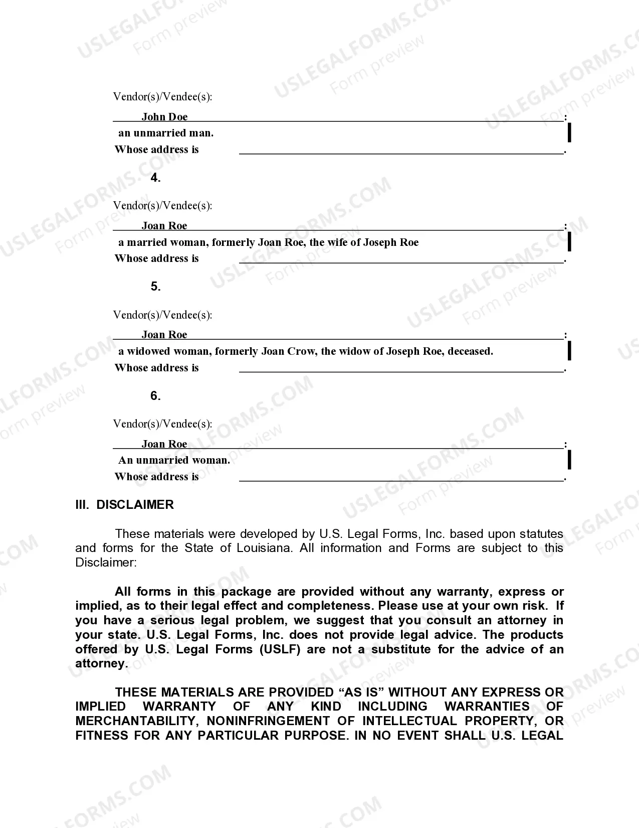 Preview Grant Deed from Two Individuals to an Individual