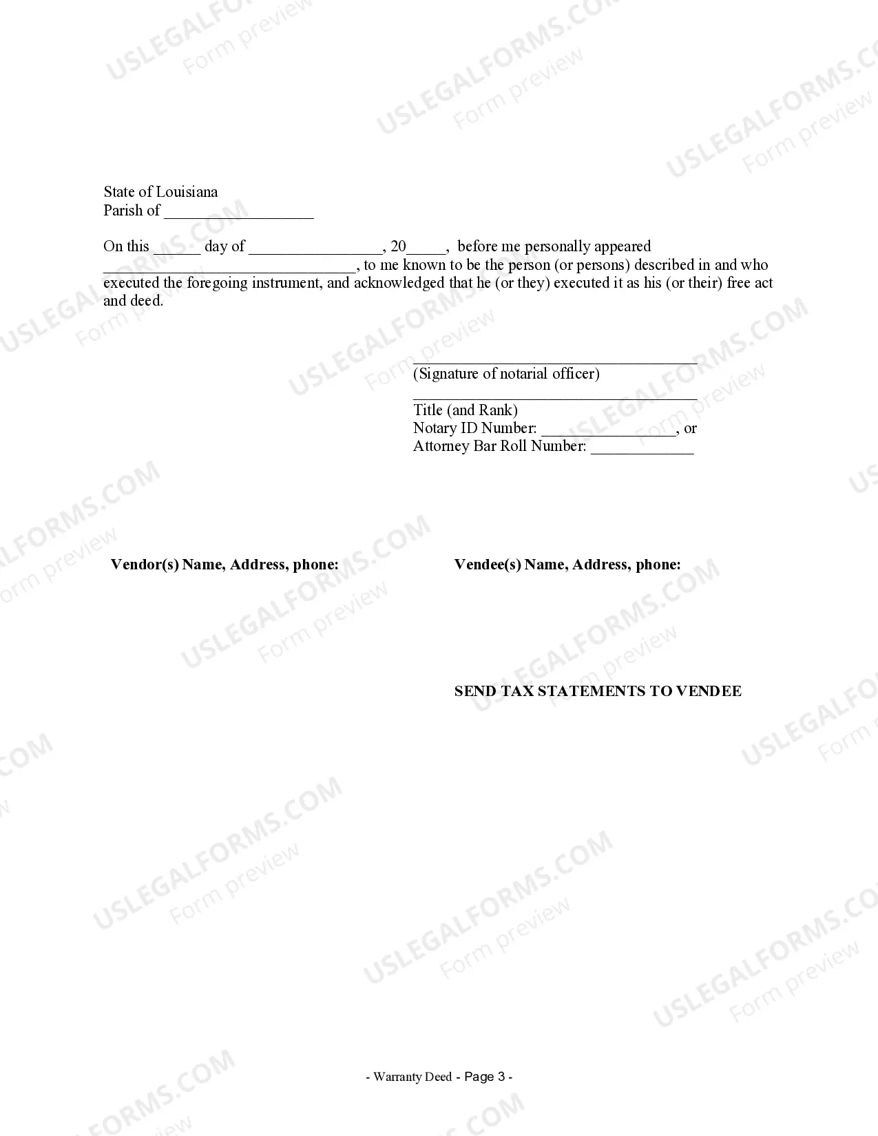Preview Warranty Deed from Husband and Wife to Corporation