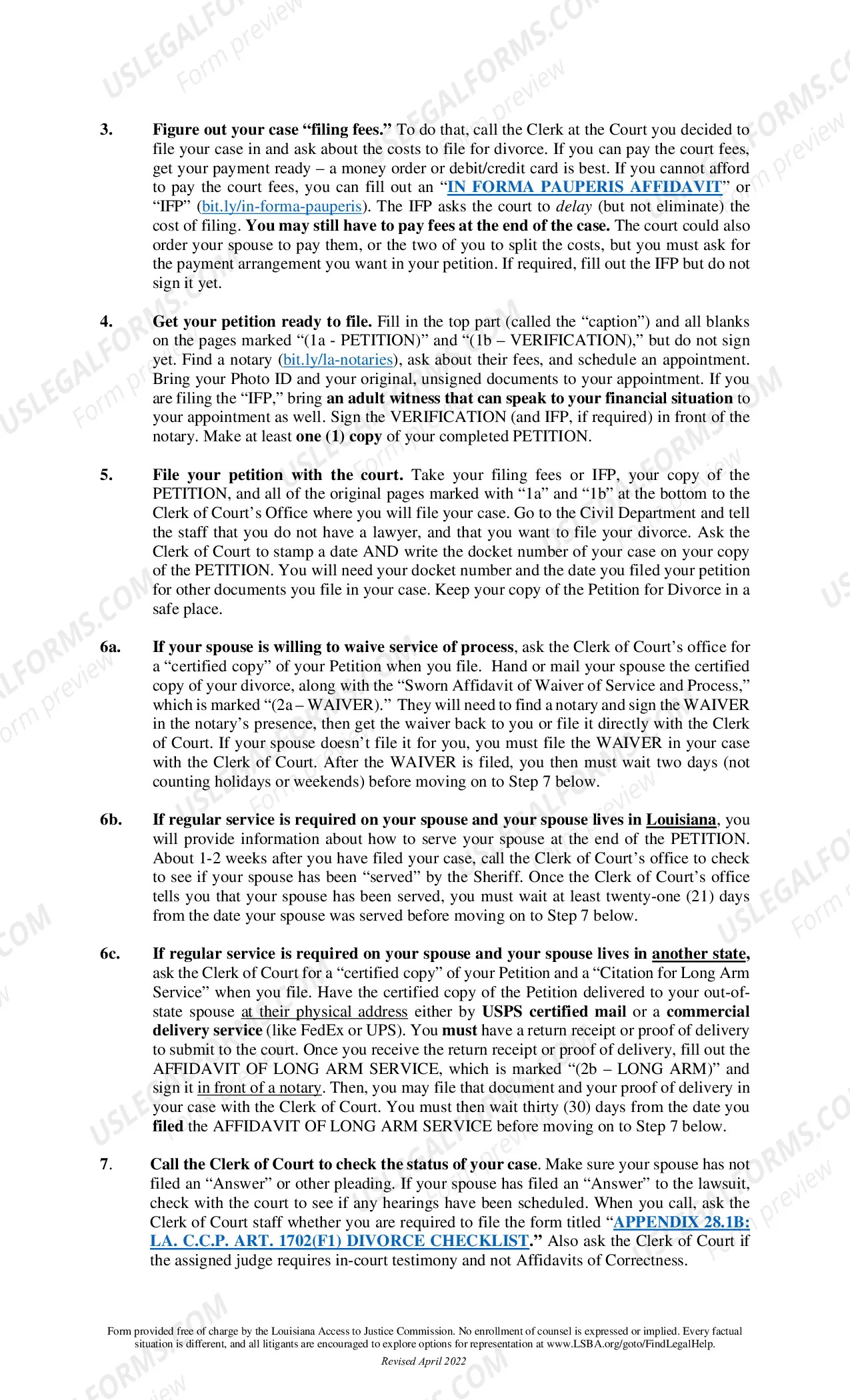 Preview Article 103 Divorce - No Minor Children - For Divorce Issue Only and for Requesting Use of Allowed Last Name