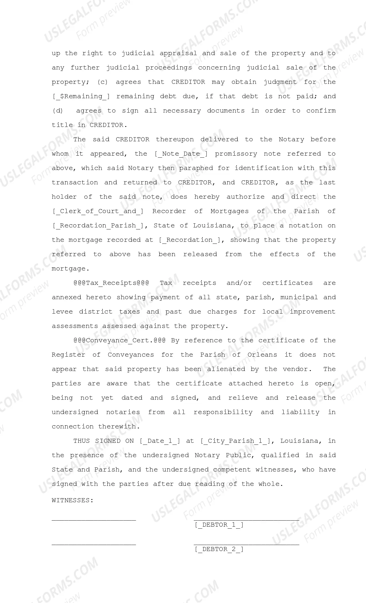 Preview Partial Dation En Paiement