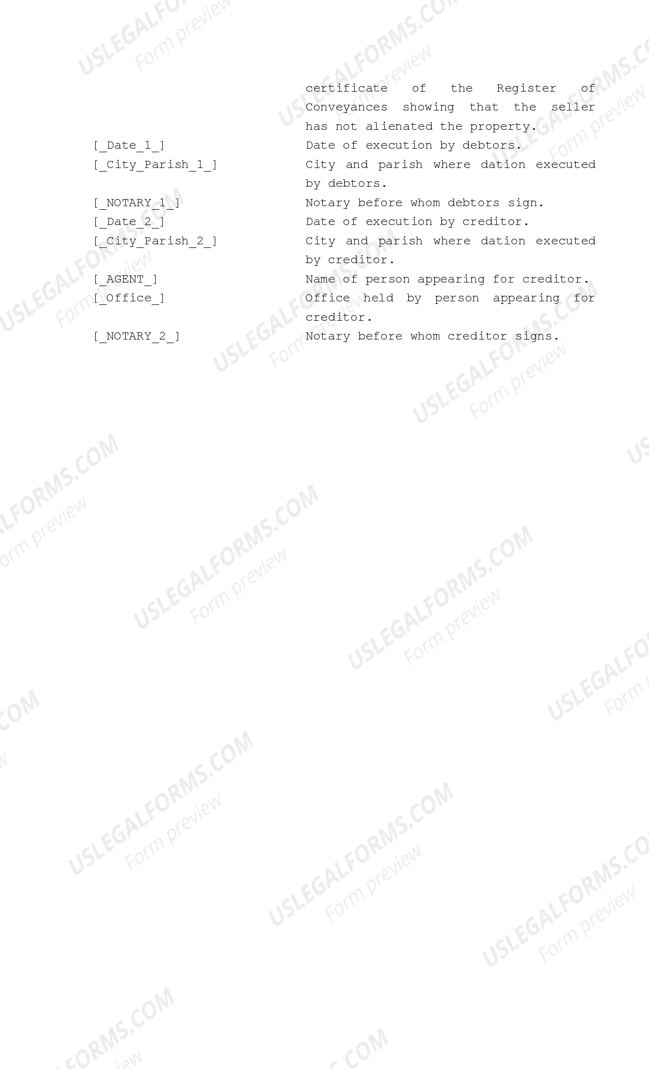 Preview Partial Dation En Paiement