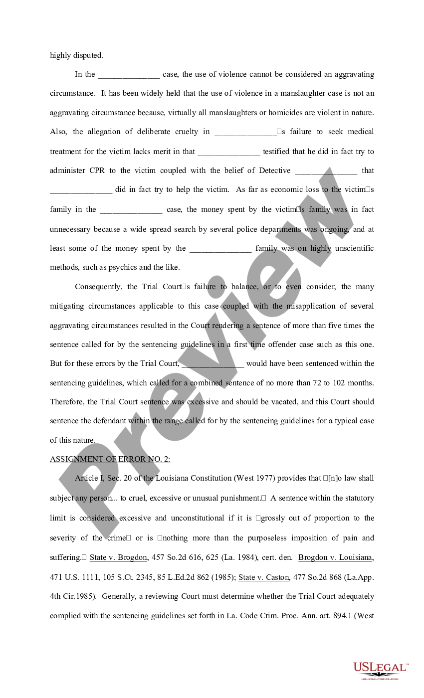 Louisiana Brief in Support of Motion for Rehearing on Behalf of ...