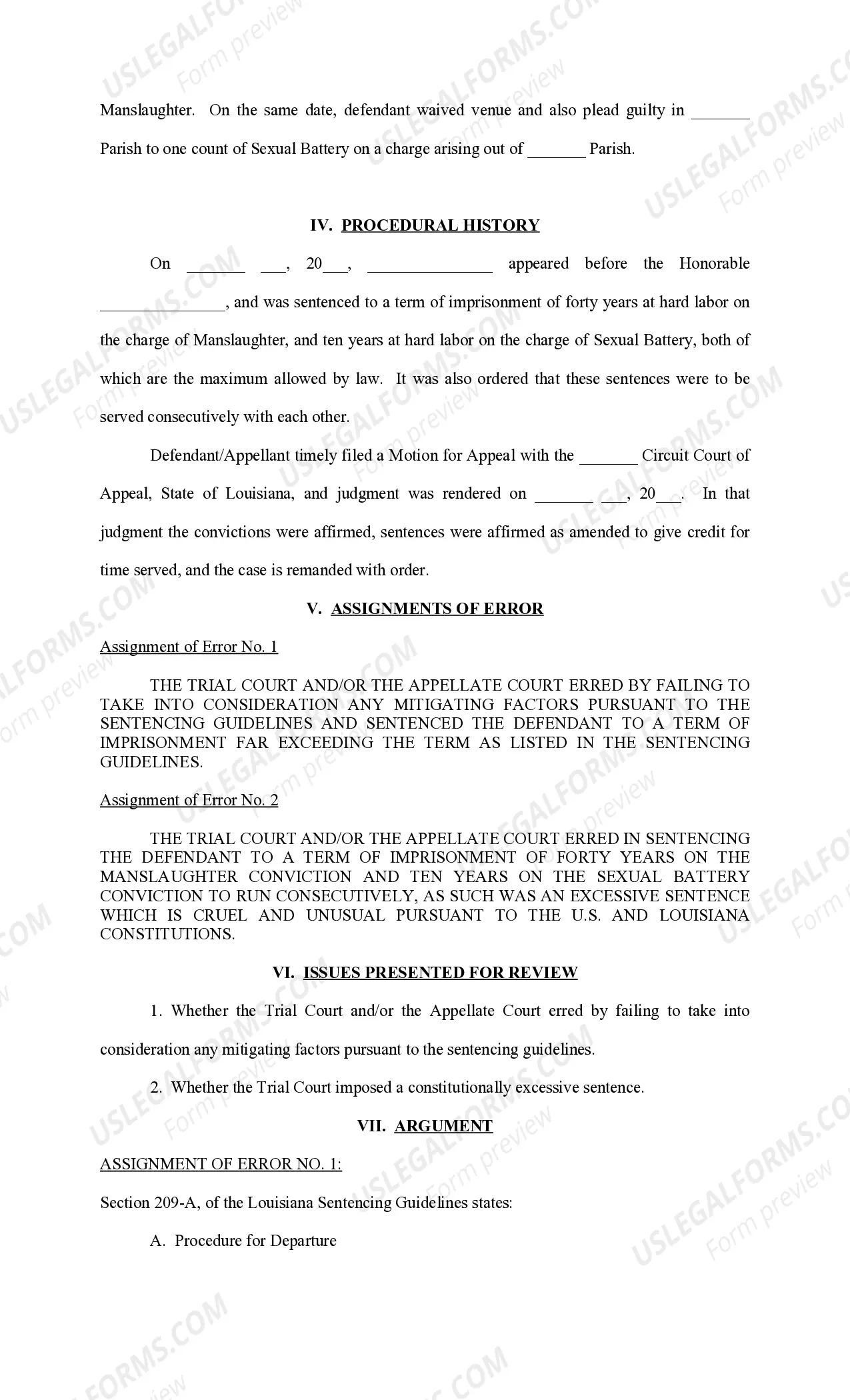 Preview Brief in Support of Motion for Rehearing on Behalf of Defendant Appellant