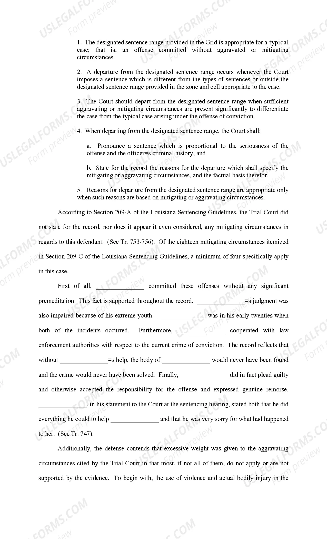 Preview Brief in Support of Motion for Rehearing on Behalf of Defendant Appellant