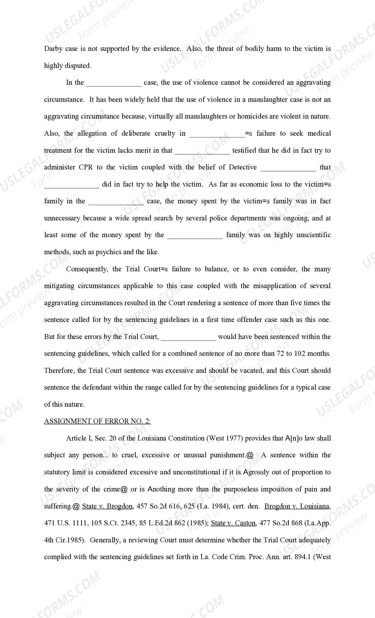 Preview Brief in Support of Motion for Rehearing on Behalf of Defendant Appellant