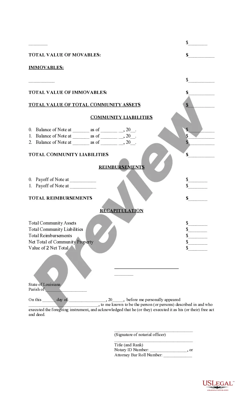 Get Petition for Partition of Community Property with list of commercial property Preview Petition for Partition of Community Property with list of commercial property