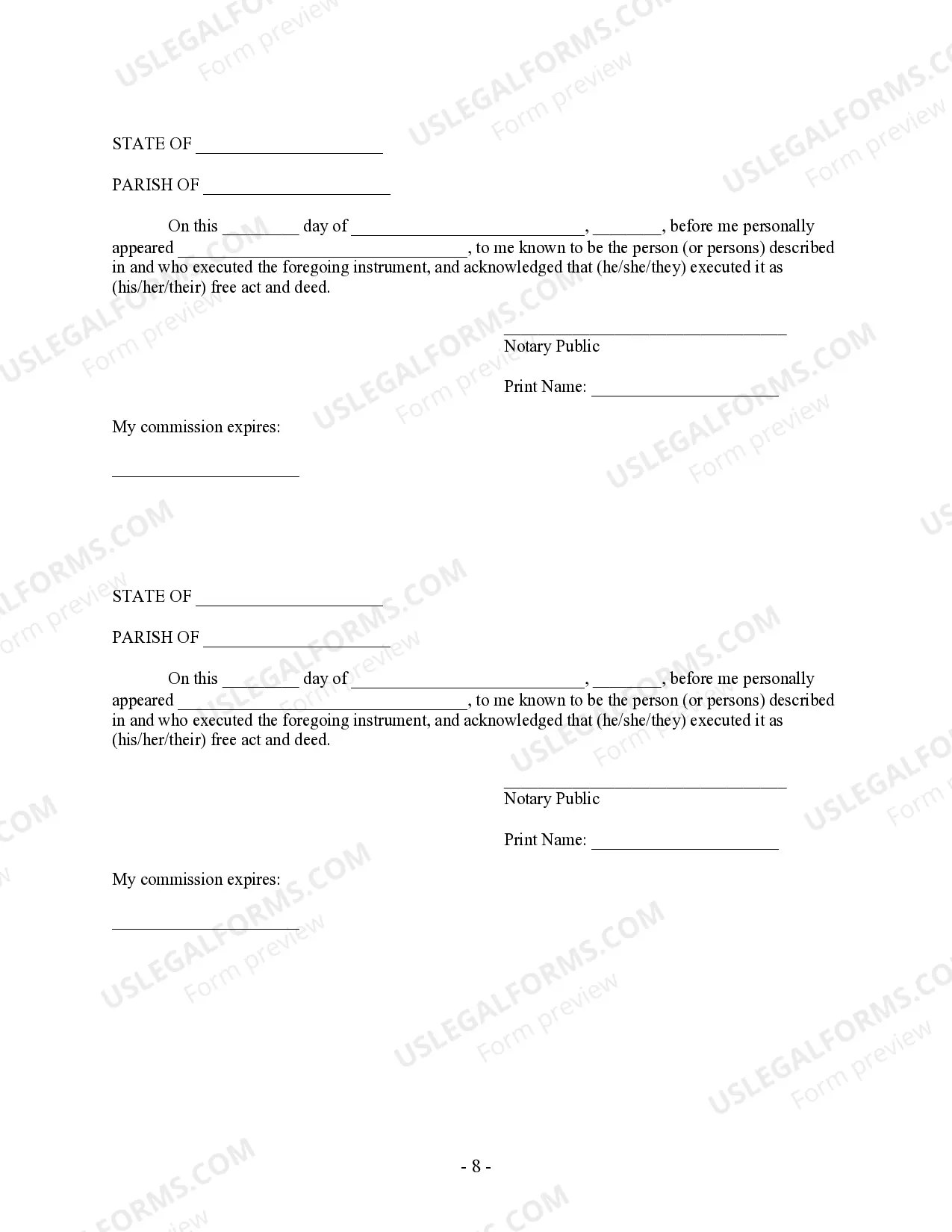 Preview Non-Marital Cohabitation Living Together Agreement