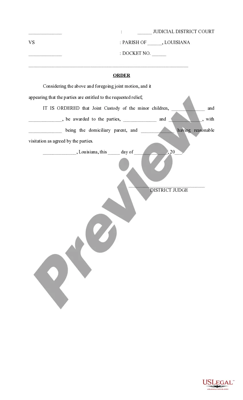 Get Joint Motion to Change Custody Preview Joint Motion to Change Custody
