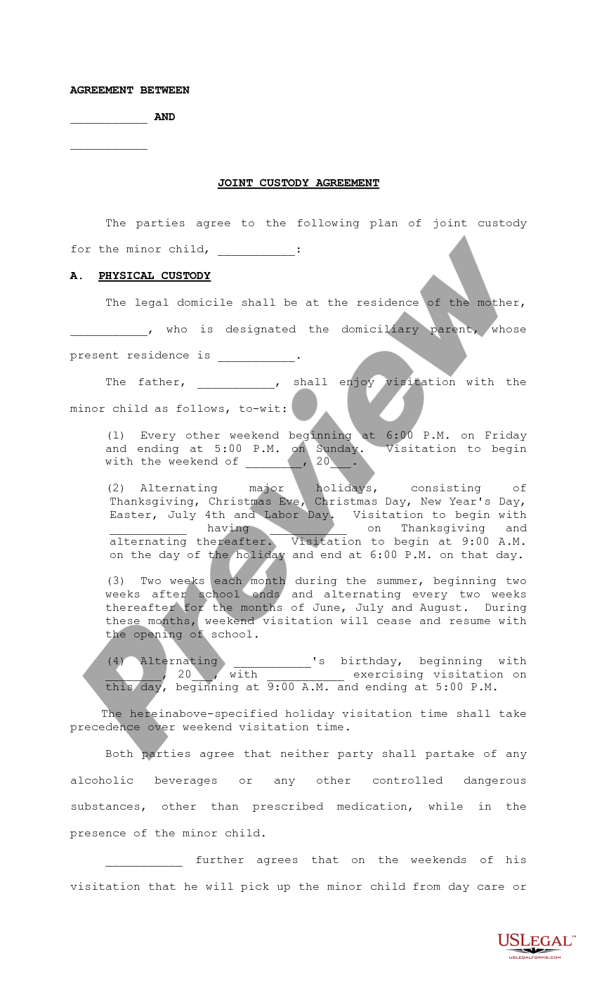 Custody Agreement Template Ubicaciondepersonas cdmx gob mx