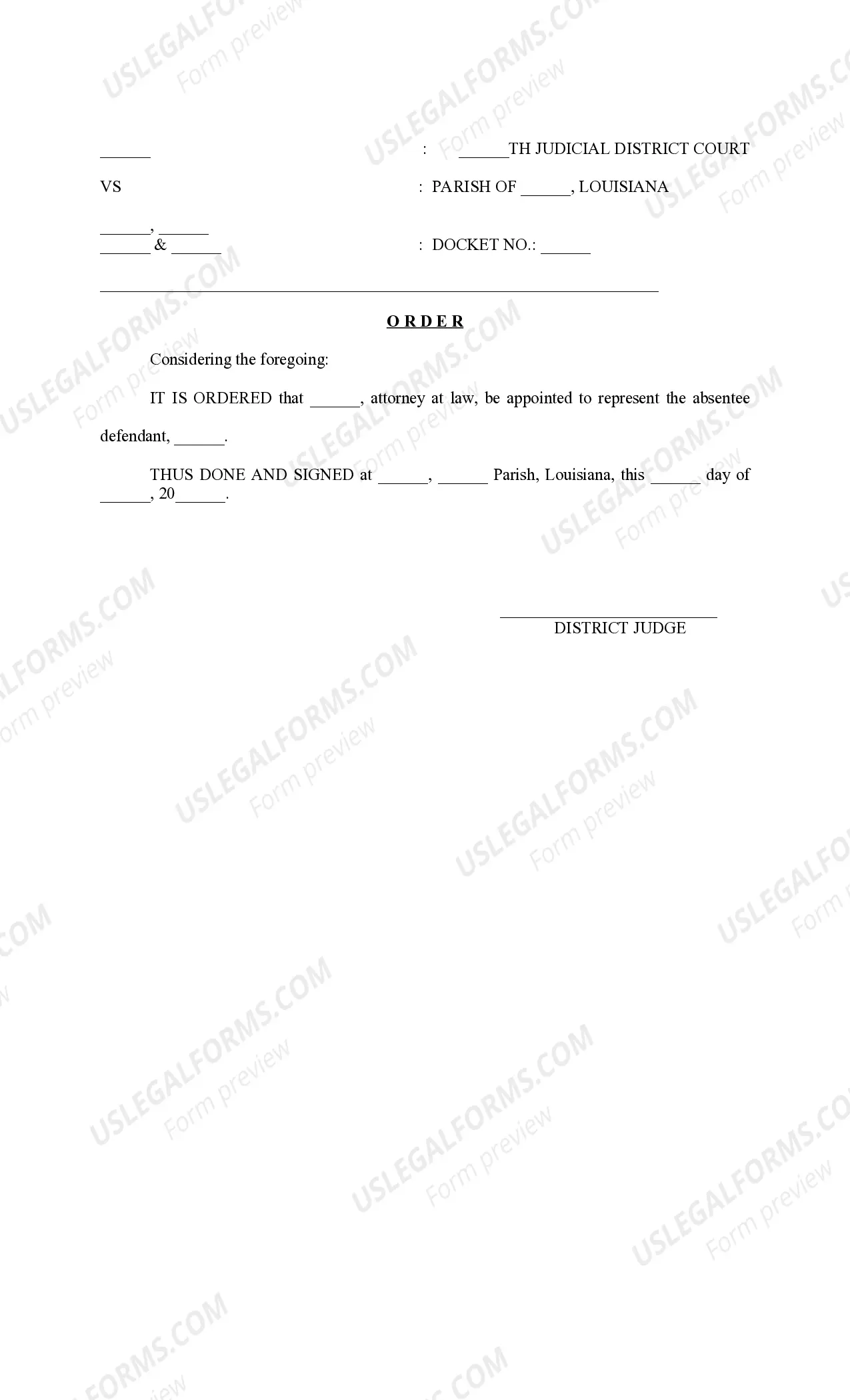 Preview Petition for Deficiency Judgment