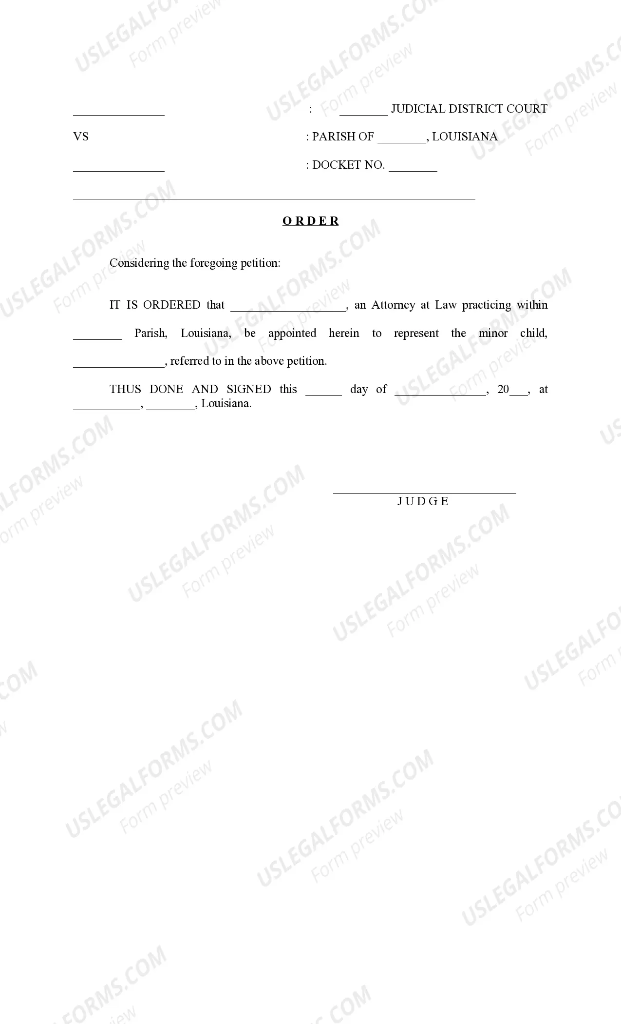 Preview Petition to Disavow Paternity