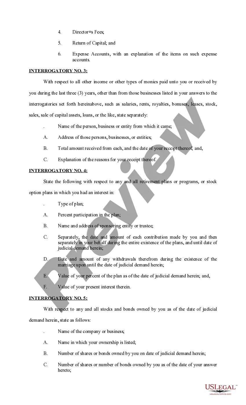 Get Plaintiff's Interrogatories to Defendant and Request for Production of Documents Preview Plaintiff's Interrogatories to Defendant and Request for Production of Documents