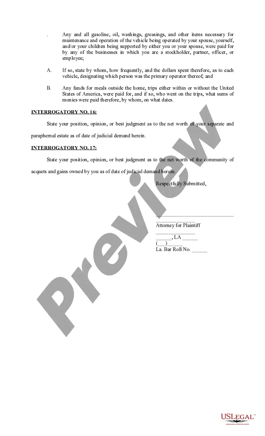 Get Plaintiff's Interrogatories to Defendant and Request for Production of Documents Preview Plaintiff's Interrogatories to Defendant and Request for Production of Documents