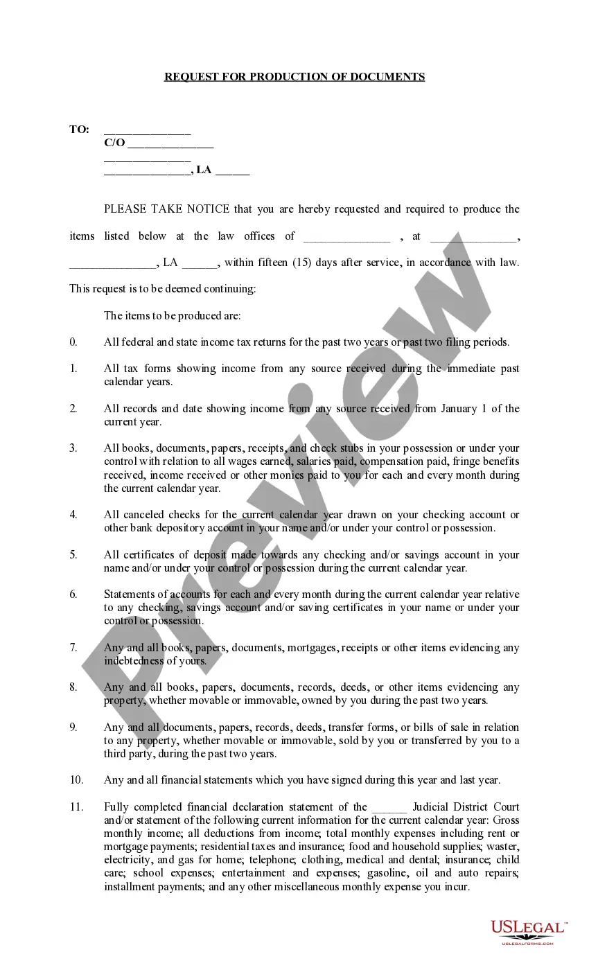 Get Plaintiff's Interrogatories to Defendant and Request for Production of Documents Preview Plaintiff's Interrogatories to Defendant and Request for Production of Documents