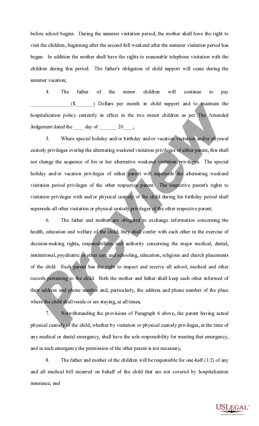 Get Joint Custody Implementation Plan Preview Joint Custody Implementation Plan