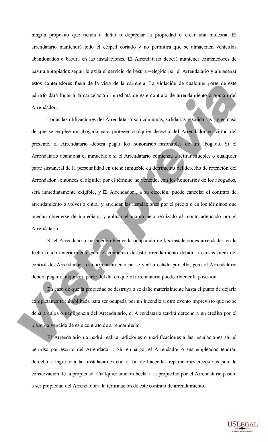 Preview Arrendamiento Residencial