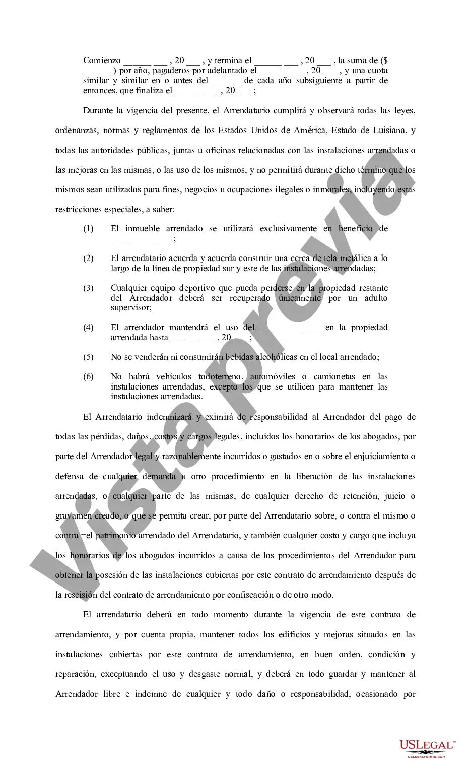 Preview Arrendamiento de superficie