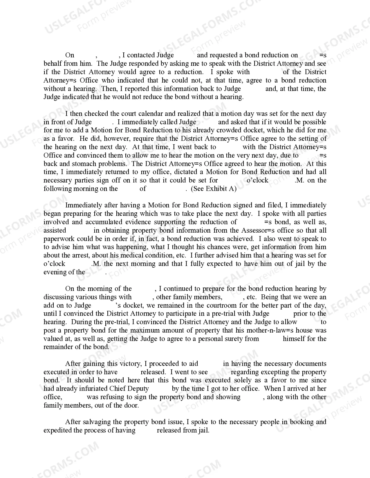 Preview Letter to Louisiana Attorney Disciplinary Board - Response to Complaint